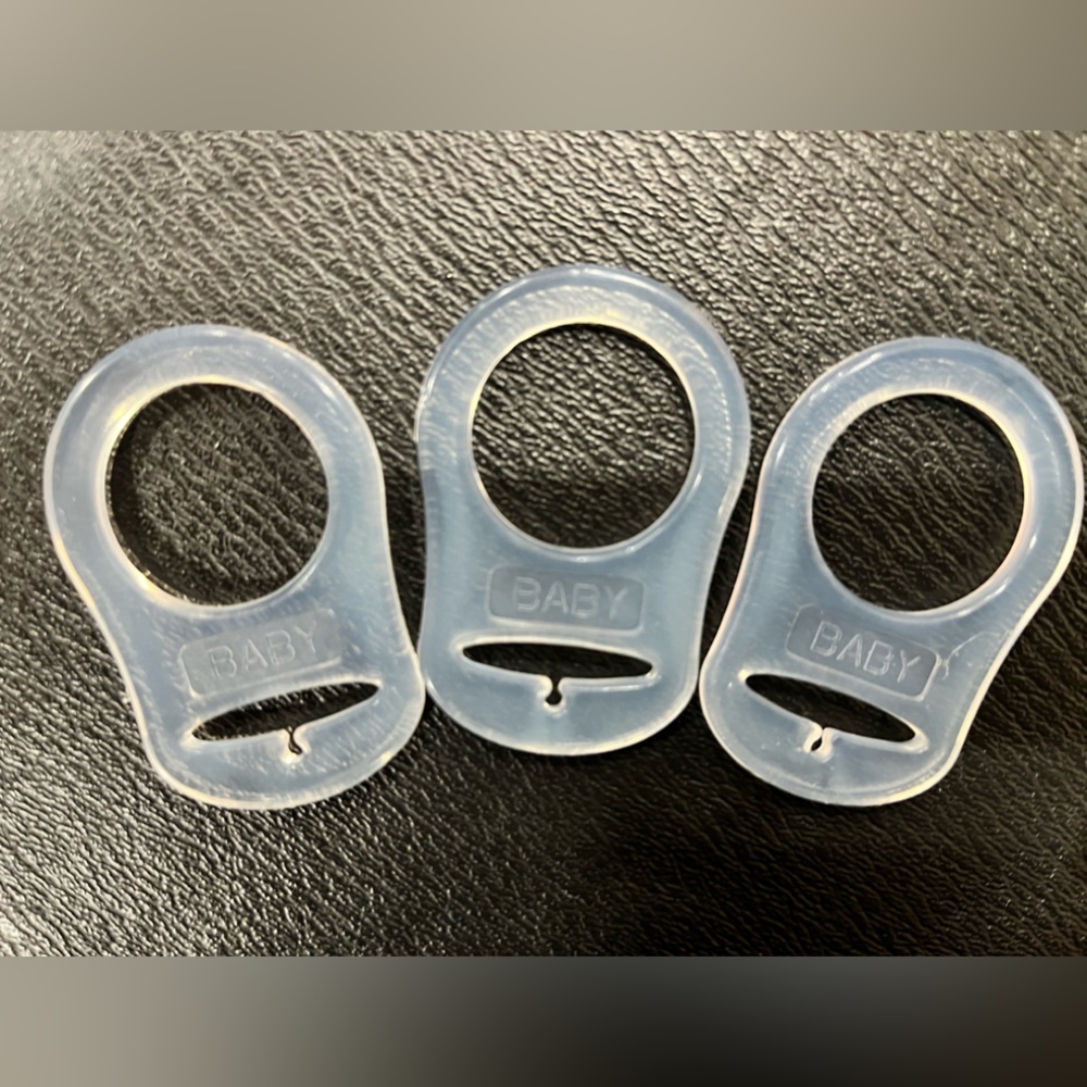 Brand New Mam Pacifier Clip Adapters - Set of 3